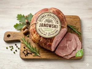 Ekologiczna szynka pierwsza klasa marka własna